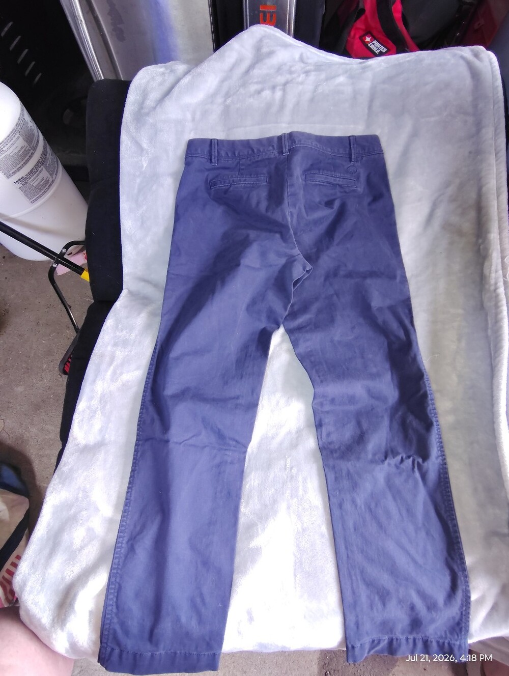 Banana Republic Navy Blue Women's Chino Pants